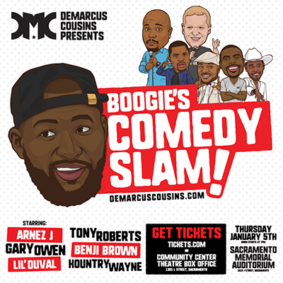 Demarcus Cousins Presents: Boogie's Comedy Slam