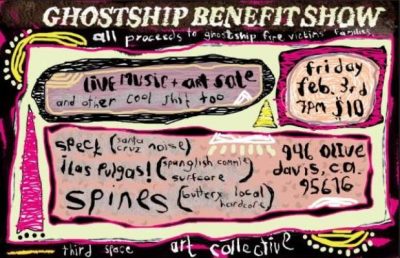 Ghost Ship Benefit Show
