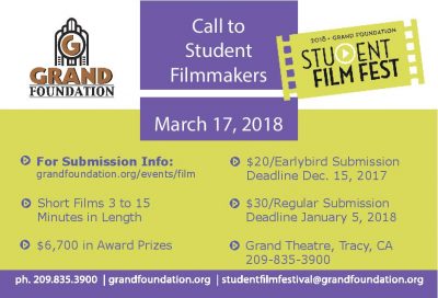 Earlybird Deadline for Student Film Festival