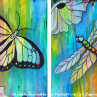 Paint a Butterfly or Dragonfly
