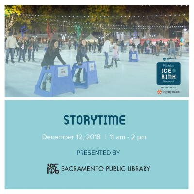 Storytime at the Downtown Sacramento Ice Rink