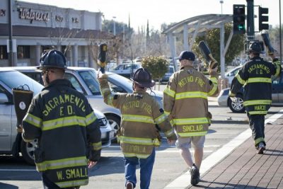 Firefighters Fill the Boot for Burns Fundraiser