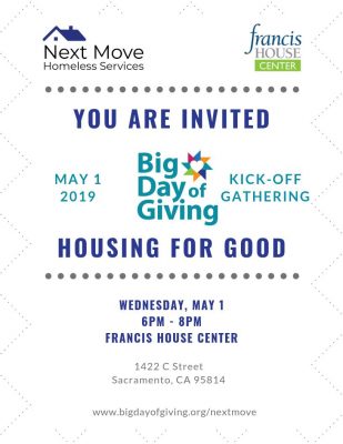 Next Move's Big Day of Giving Kick-Off Gathering
