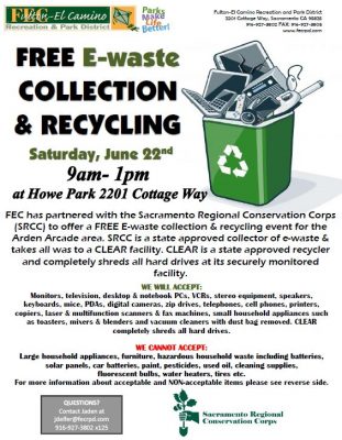 Free E-waste Collection and Recycling