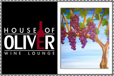 Wine on a Vine Painting Event at House of Oliver