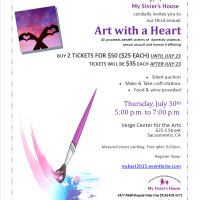 Gallery 1 - Call for Artists: My Sister's House Art With A Heart
