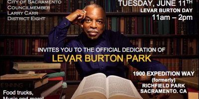 LeVar Burton Park Renaming and Dedication Event