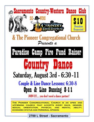Paradise Camp Fire Dance Fundraiser