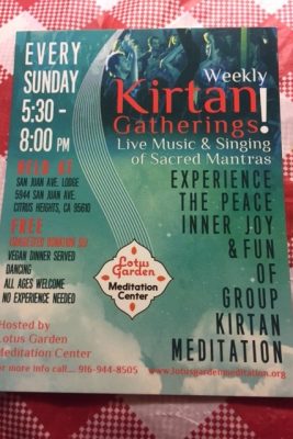 Sunday Kirtan Gathering (Postponed)