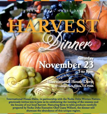 Harvest Dinner at International House Davis