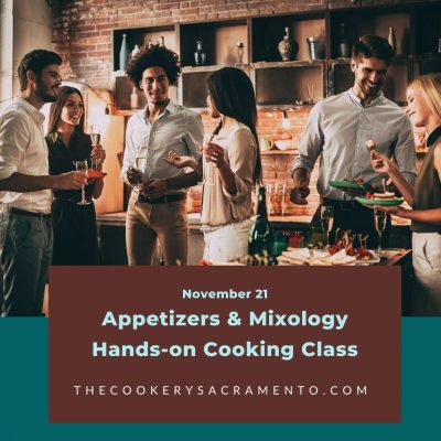 Appetizers and Mixology Hands-on Class