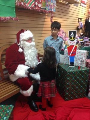 Community Toy Drive with Santa