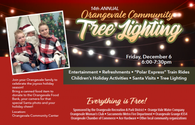 Orangevale Community Tree Lighting
