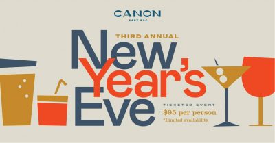 New Year's Eve Dinner at Canon