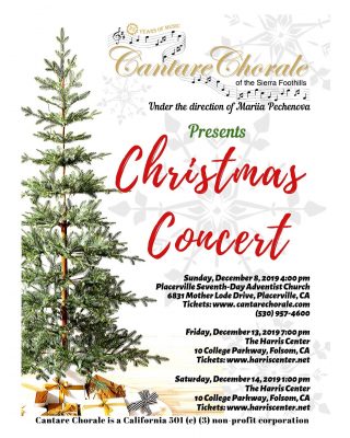 Cantare Chorale's Christmas Concert (Harris Center for the Arts)