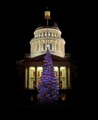 California State Capitol Christmas Tree Lighting Ceremony