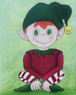 Paint and Vino: Sammy the Elf