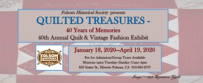 Quilt and Vintage Fashion Exhibit (Cancelled)