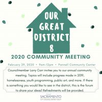 District 8 Community Meeting