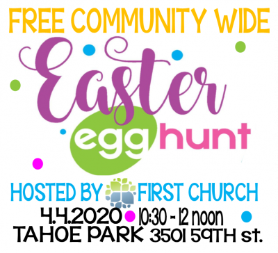 Easter Egg Hunt at Tahoe Park (Cancelled)