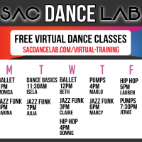 Sac Dance Lab Free Virtual Dance Classes