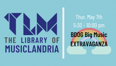 Library of MusicLandria Big Day of Giving Big Music Extravaganza (Online)