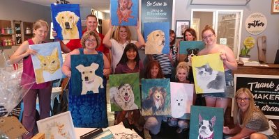 Paint Your Pet Virtually with Creatively Carrie