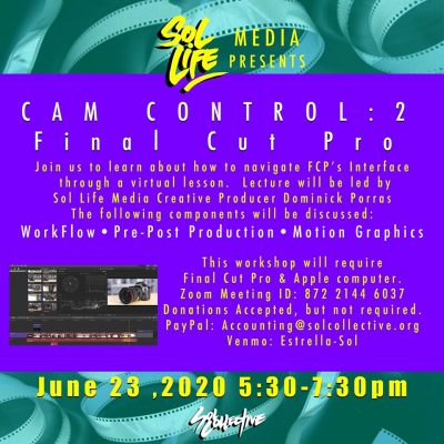Cam Control 2: Final Cut Pro