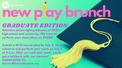 Call For Artist: New Play Brunch Graduation Edition