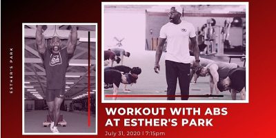 Workout at Esther's Park
