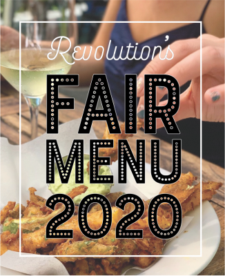 Revolution Kitchen and Winery's Fair Menu