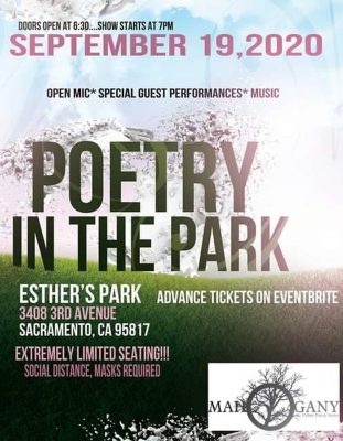 Mahogany Poetry at Esther's Park (Sold Out)
