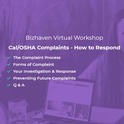 Webinar: Cal/OSHA Complaints