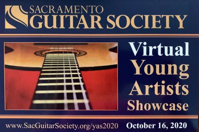 Sacramento Guitar Society Virtual Young Artist Showcase