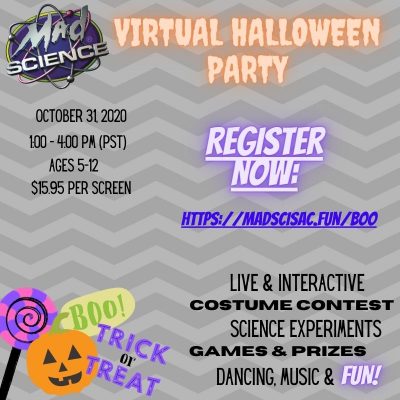 Mad Science Virtual Halloween Party