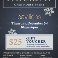 Pavilions Holiday Open House Event