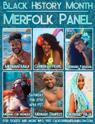 Black History Month Merfolk Panel