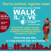 Shriners Hospitals for Children Virtual Walk for Love