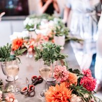 Blooms and Bubbly: Thanksgiving Floral Workshop