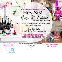 Holiday Sip and Shop Indoor Marketplace