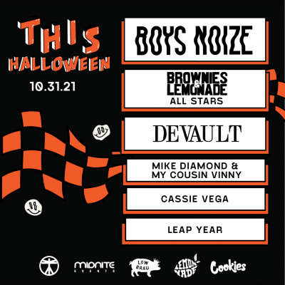 THIS Halloween featuring Boys Noize, Brownies and ...