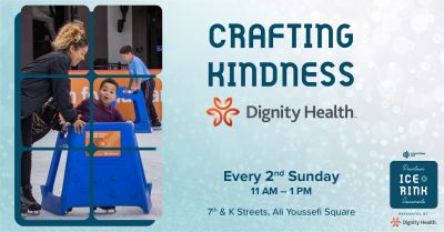 Crafting with Kindness at the Ice Rink