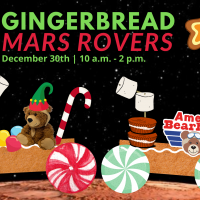 Gingerbread Mars Rovers