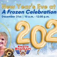 New Year's Eve at Noon: A Frozen Celebration
