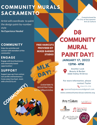 Community Murals Sacramento: Community Paint Day