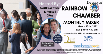 Sacramento Rainbow Chamber of Commerce March Networking Mixer