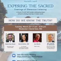 Exploring the Sacred: How Do We Know Truth?