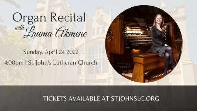 Organ Recital with Lauma Akmene