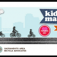 Mother's Day Sacramento Kidical Mass Ride