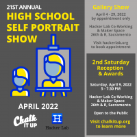 2nd Saturday Reception and Awards: The High School Self-Portrait Show